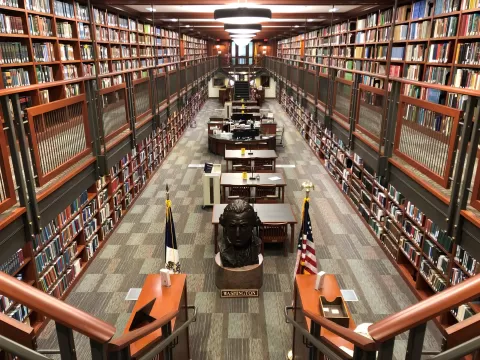 SAR Genealogical and Research Library.  Photo by NSSAR