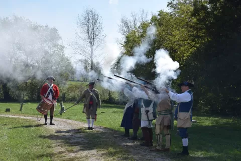 Patriot Grave Marking Service - Musket Salute
